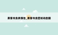 黑客攻击表情包_黑客攻击壁纸动态图