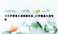 十几岁黑客入侵美国白宫_11岁黑客入侵电影