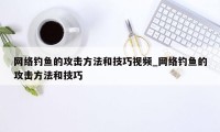 网络钓鱼的攻击方法和技巧视频_网络钓鱼的攻击方法和技巧